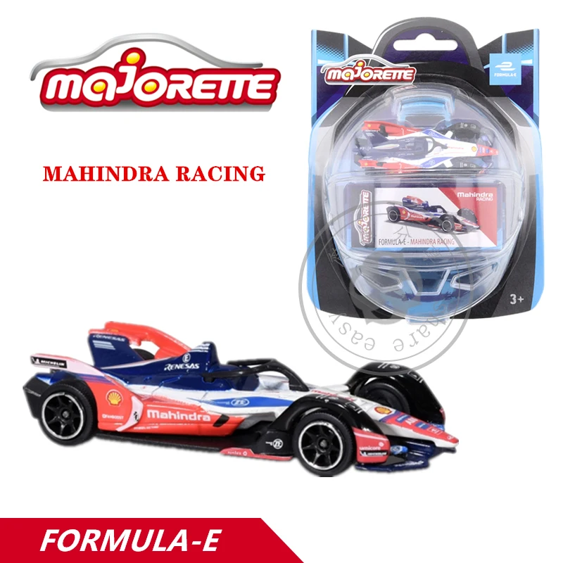 

Majorette 1/64 Formula E Deluxe Gen 2 Cars MAHINDRA RACING Hot Pop Kids Toys Motor Vehicle Diecast Metal Model