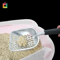 new pet cat litter scoop stainless steel metal cleanning tool puppy kitten cozy sand scoop shovel product pet cleaning supplies