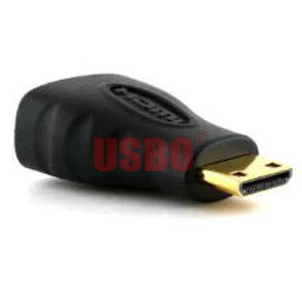 Высококачественный черно-белый Удлинительный Шнур Micro Mini HDMI разъем адаптера HD