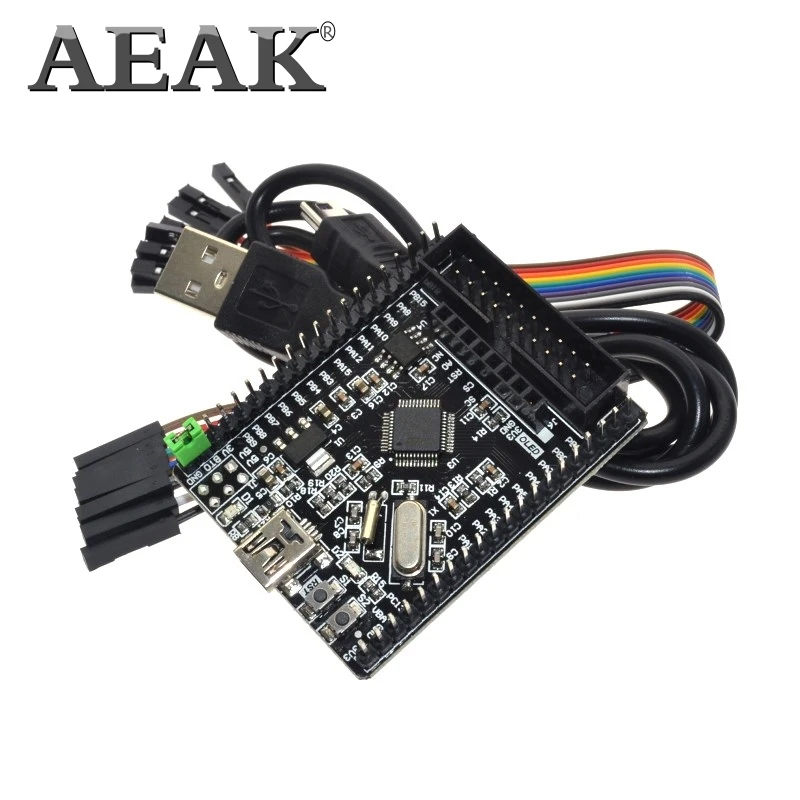 Системная плата AEAK STM32F103C8T6 stm32f103 stm32f1 STM32 обучающая оценочный комплект макетная
