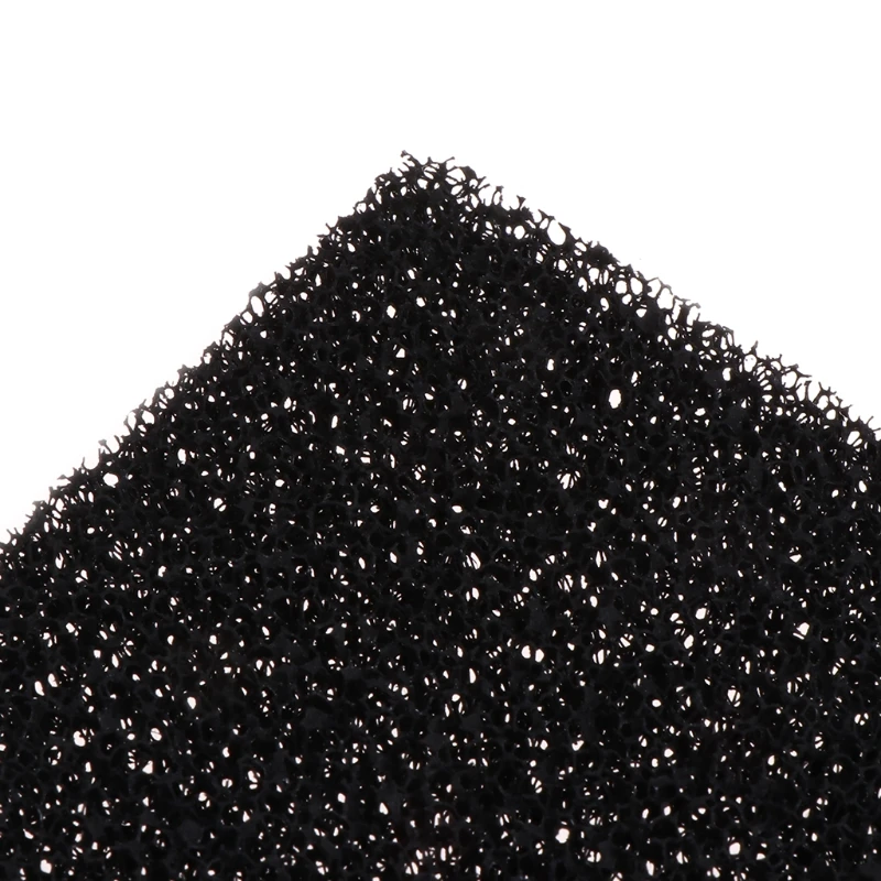 

5Pcs Universal Black Activated Carbon Foam Sponge Air Filter Impregnated Sheet Pad K3NA