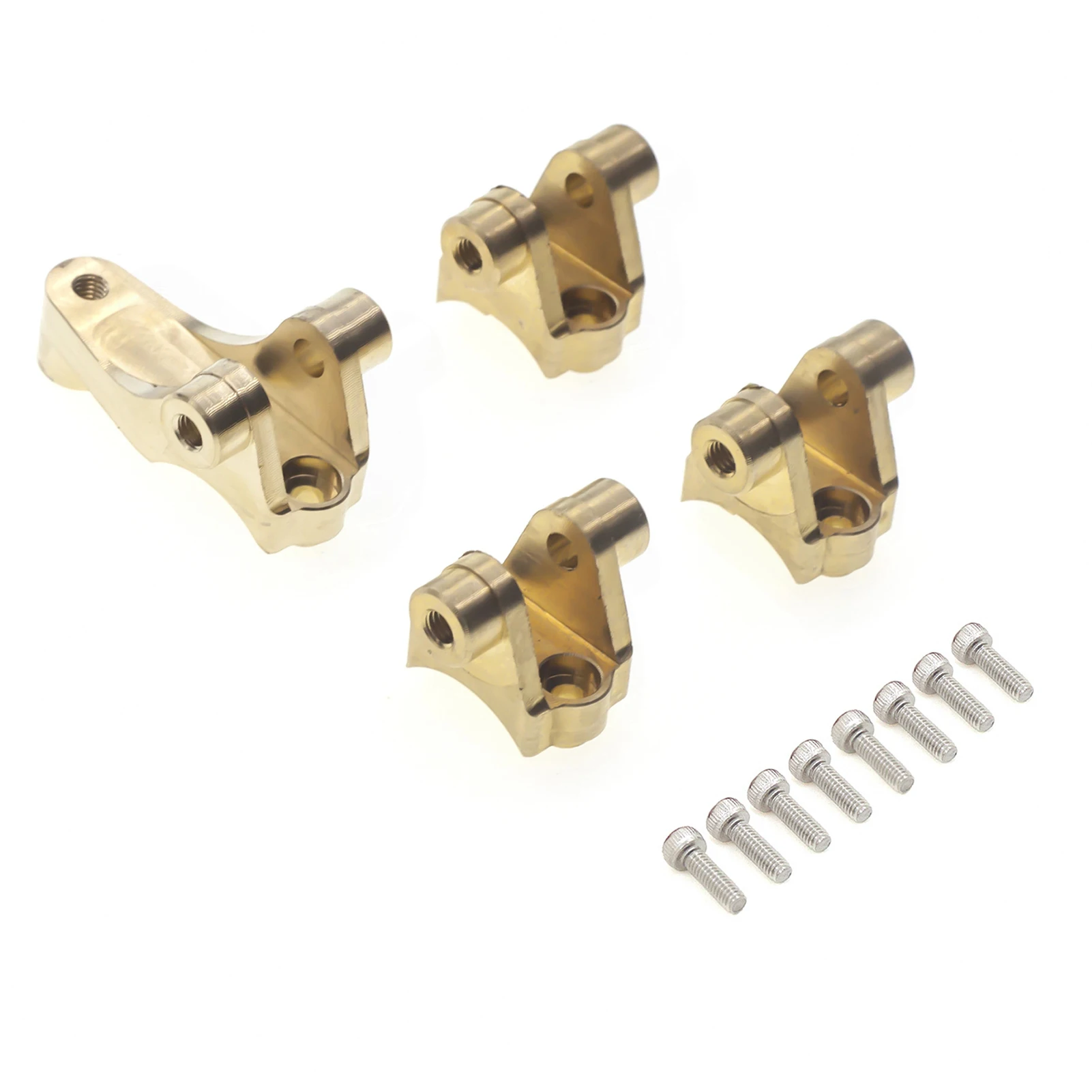 

Durable Front Rear Keel Rod Fixing Seat Wear Resistant RC Car Professional Easy Install Simulation Brass Fit For TRX 4 82056 4