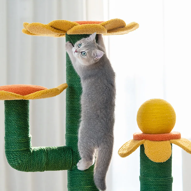 63 дюйма кошка дерево скалолазание рамка вертикальная прыгающая царапина доска