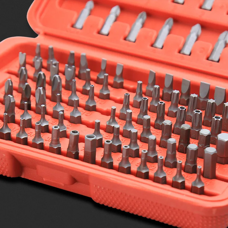 100 шт. Набор насадок для дрели с коробкой|Отвертка| |