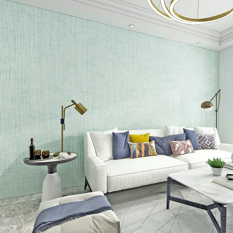 Beibehang современные минималистичные белые простые нетканые обои для спальни