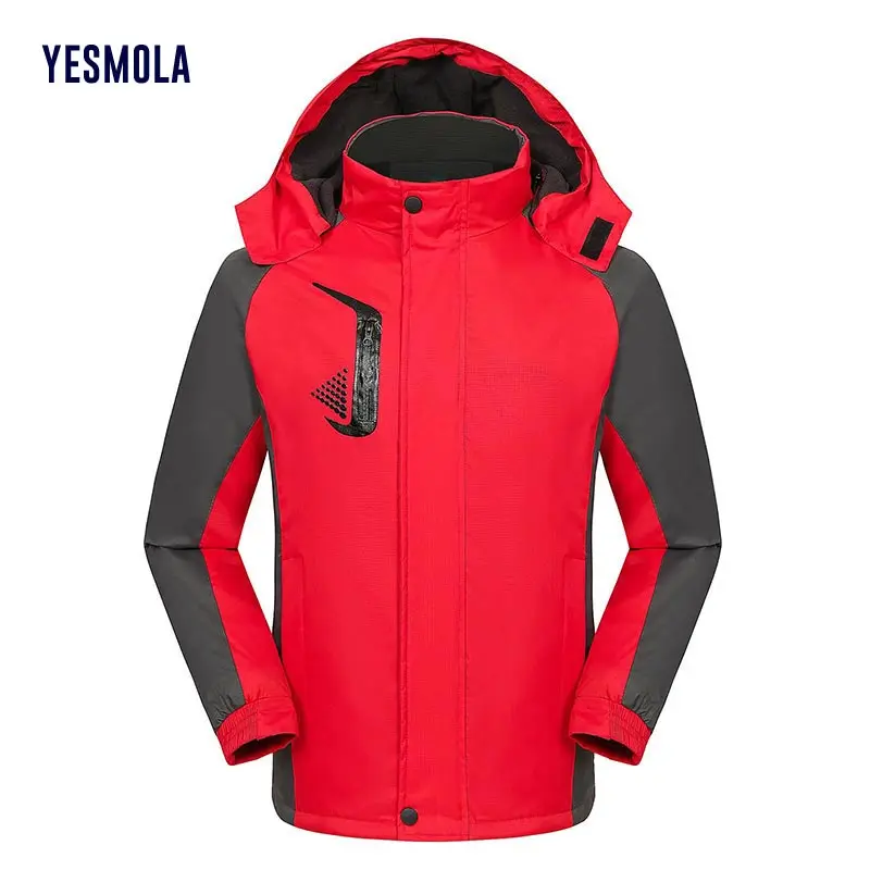 

YESMOLA Men's Outdoor Windproof Men's Winter Outdoor Camping Trekking Coats Submachine Jacket Couple's Mountaineering Travel