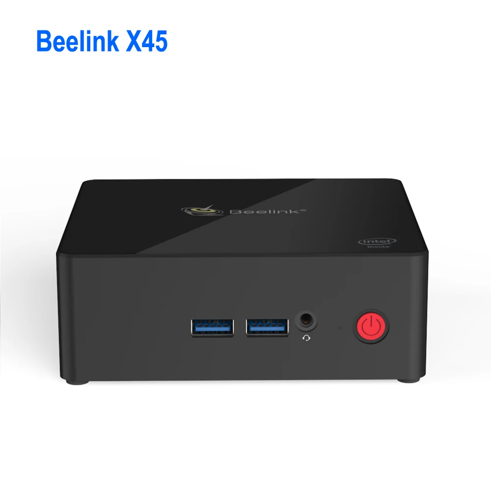 Мини ПК Gemini X45 J4105 Win10 8 ГБ ОЗУ 128/256 mSATA SSD dual HDMI 4K 60 Гц USB 3 0 1000 Мбит/с Wi Fi BT NUC Windows Linux