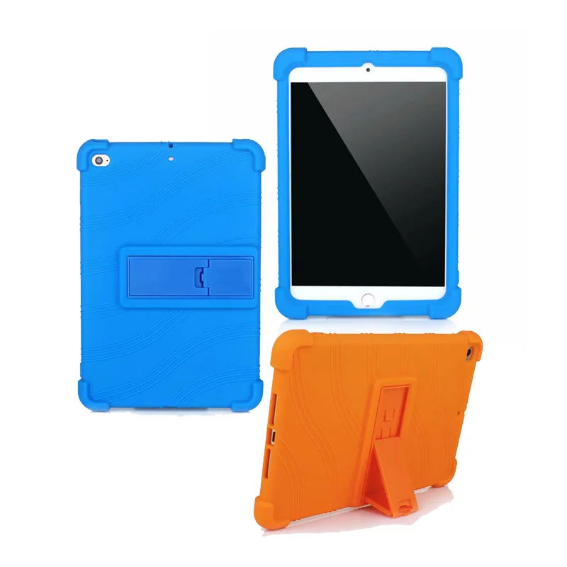 Мягкий силиконовый чехол подставка для iPad Mini 4 5|Чехлы планшетов и электронных