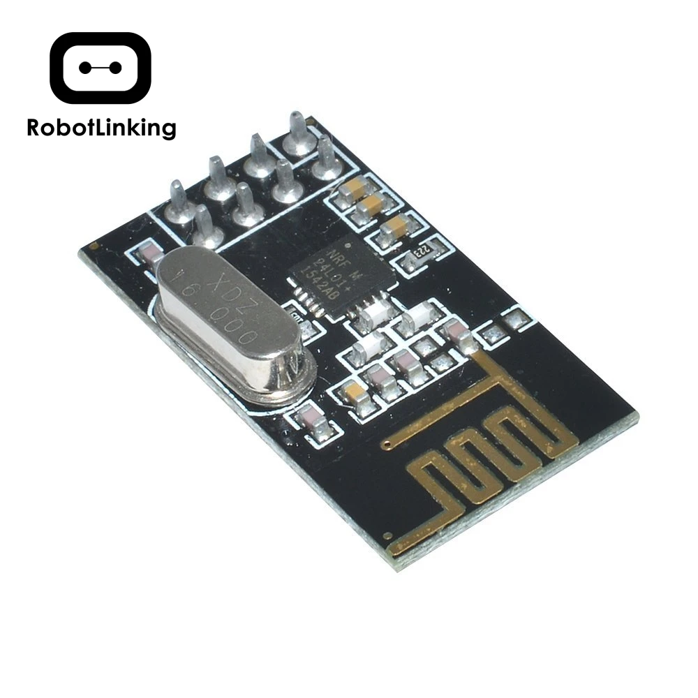 Беспроводной модуль приемопередатчика NRF24L01+ антенна 2,4 ГГц для Arduino