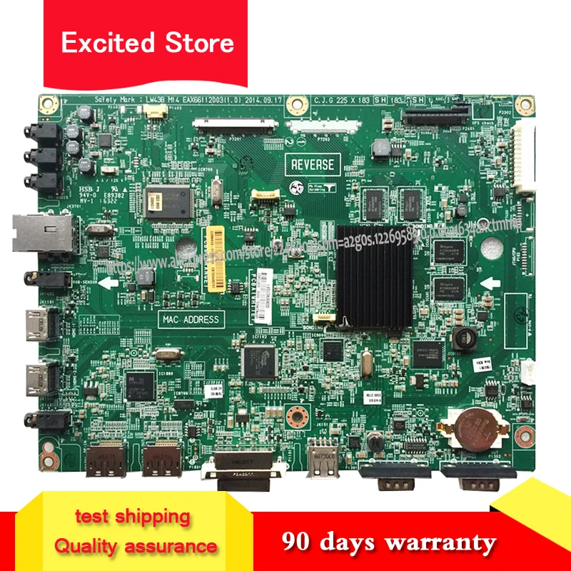 Для LG 42LS75A материнская плата LW43B M14 EAX66112003 (1 0) EBT63495701|Платы для мобильных телефонов|