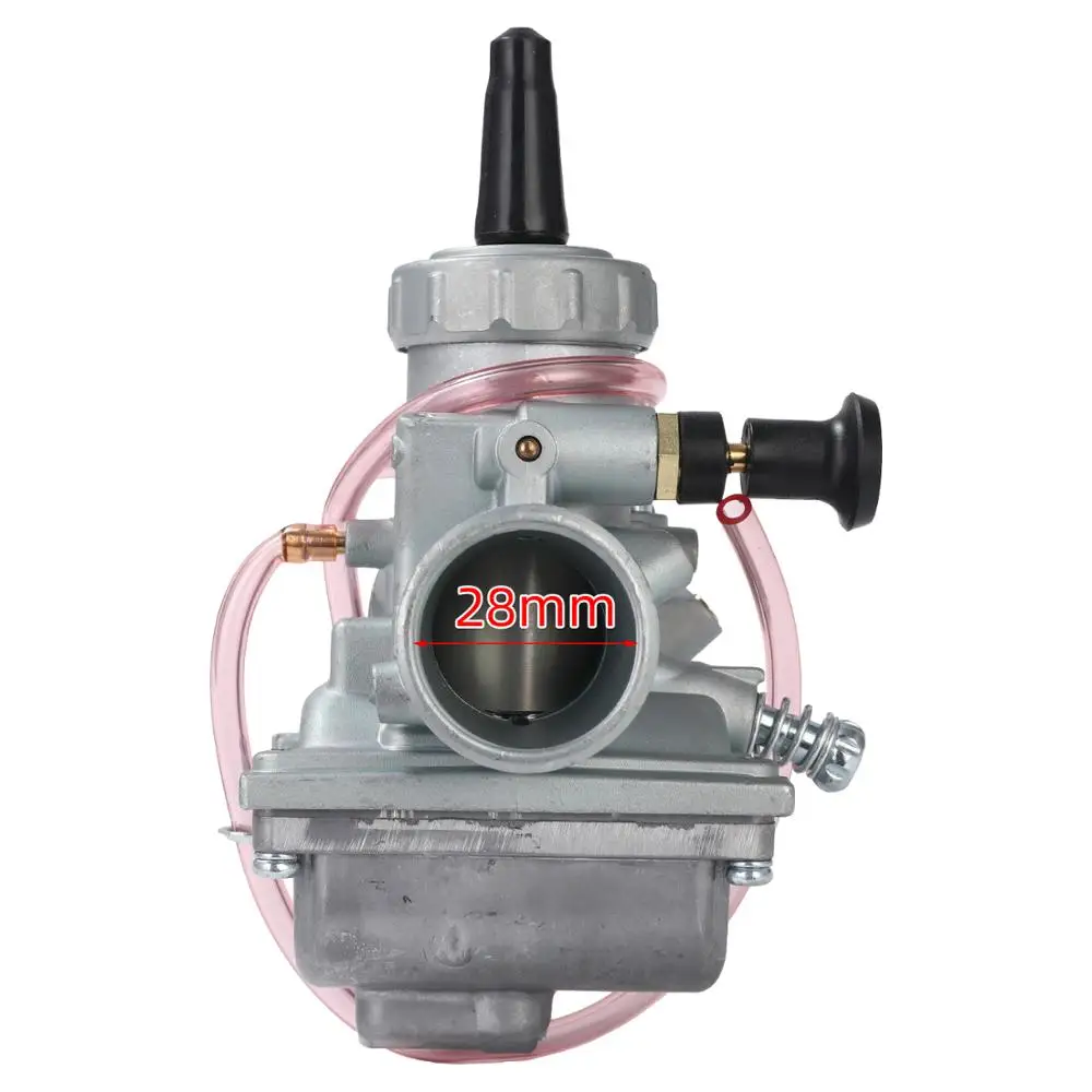 Новый Mikuni VM24 карбюратор PE28 28 мм для 125 140 150 160cc KAWASAKI KX80 1981 1982 KX 80 двигателя CRF klix TTR Dirt