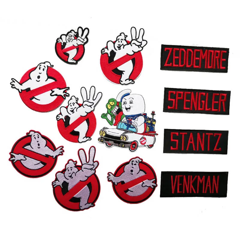 Нашивки с утюгом для охотников Ghostbusters значок из фильма ужасов вышивка ткани