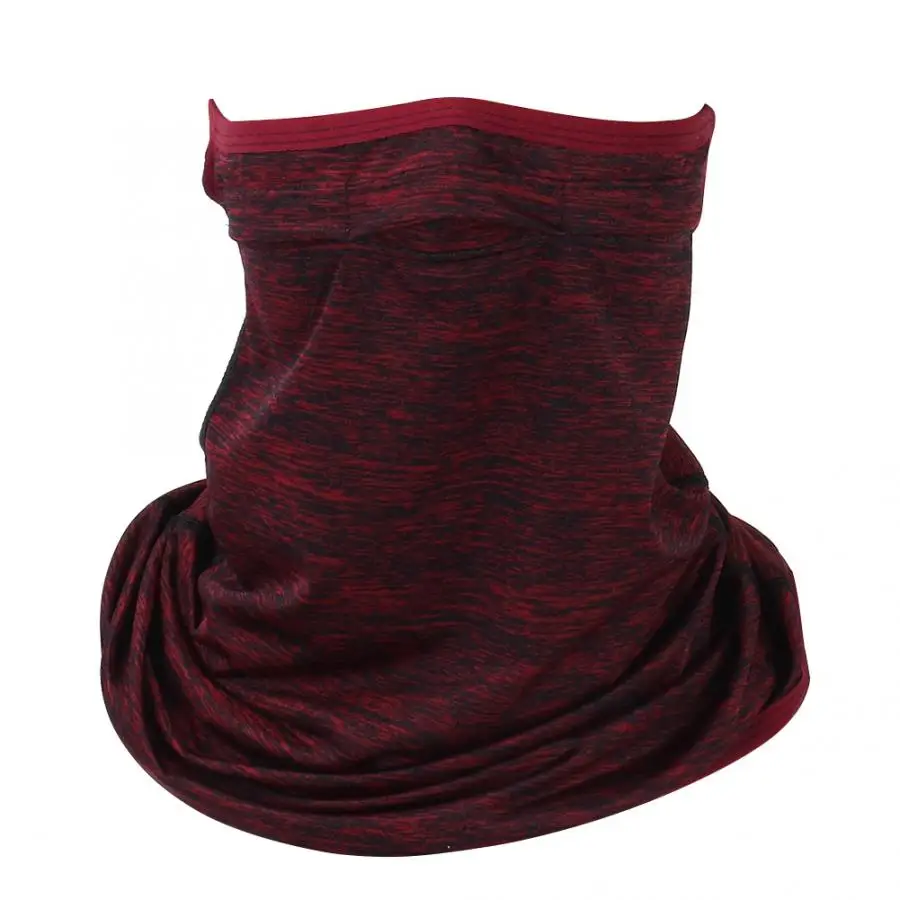 Велосипедная маска для лица летняя спортивная Солнцезащитная впитывающая пот