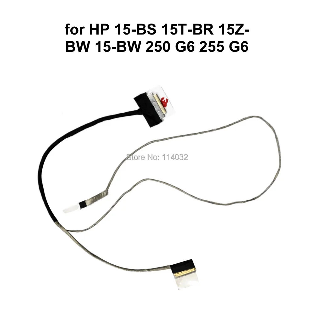 Компьютер LVDS кабели для HP 15 BS BW 15T BR 15Z 250 255 G6 DC02002WZ00 CBL50 924930 001 ЖК экран видео кабель
