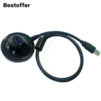 1 meter standard usb 3 0 male to female extension dock station docking cable