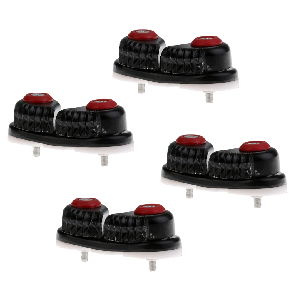 

4pcs/set Durable Fast Entry Boat Ball Bearing Cam Cleat - Black