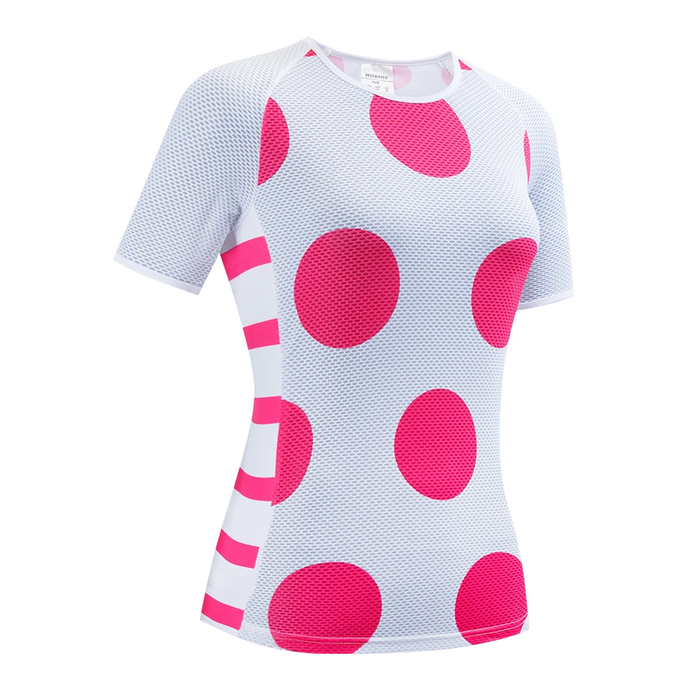 Женские вело-Джерси WOSAWE футболка с коротким рукавом для горных велосипедов