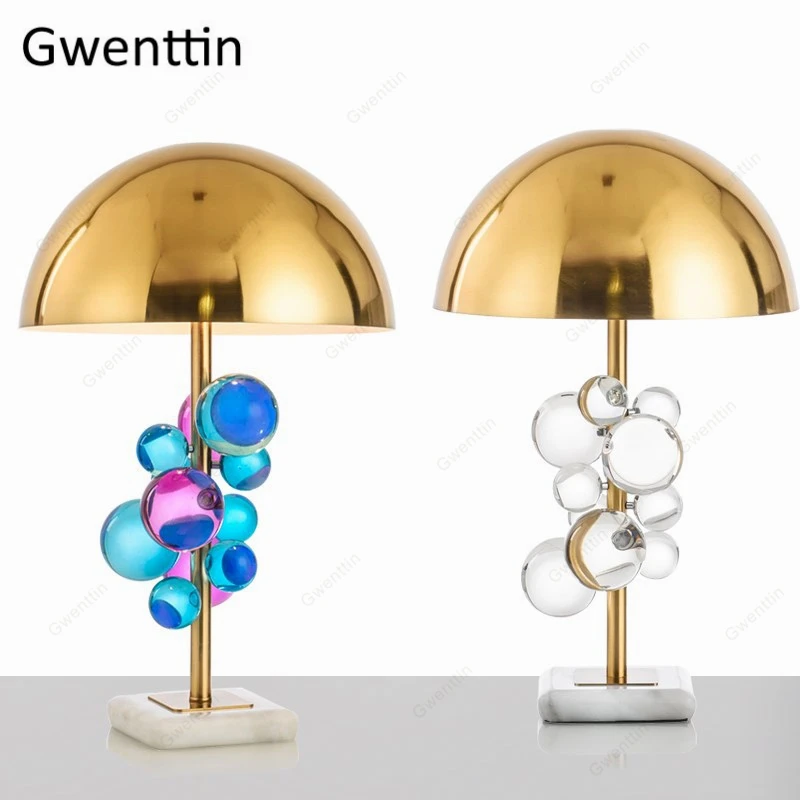 

Luxury Crystal Table Lamp Modern Led Light Fixtures Standing Desk Lights for Bedroom Bed Bedside Lamp Luminaire Nordic Home Deco