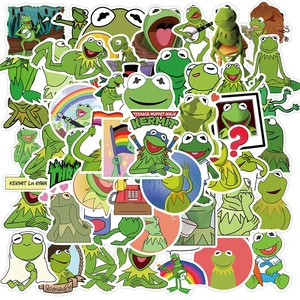 103050pcs frog kermit cartoon stickers laptop guitar luggage fridge phone skateboard waterproof graffiti sticker decal kid toy free global shipping