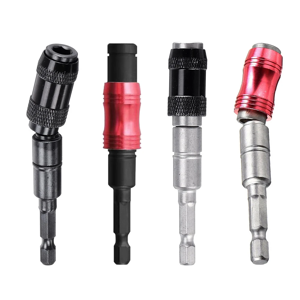 

Durable Locking Bit Holder Drive Guide Drill Magnetic Screw Drill Tip Locking Drive Guide Electric Drill Adapter