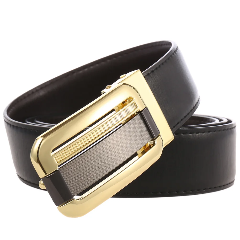 

New Men Belt Zinc Alloy Smooth Buckle Belt Perforated Belt G35-648-2. Designer Belts Men High Quality
