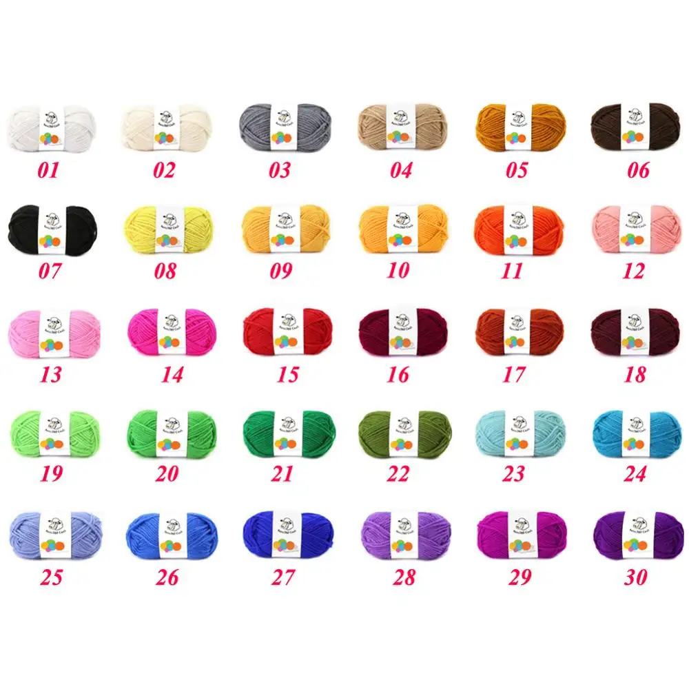 25 г Акриловая Пряжа Удобная пряжа швейная ручное вязание шарф шапка Вязание
