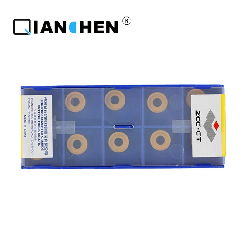 

ZCCCT 10 шт. Высокое качество Высокая производительность высокая прочность CNC промышленность RCMX1003MO YBC251 карбидные вставки инструмент для внутр...