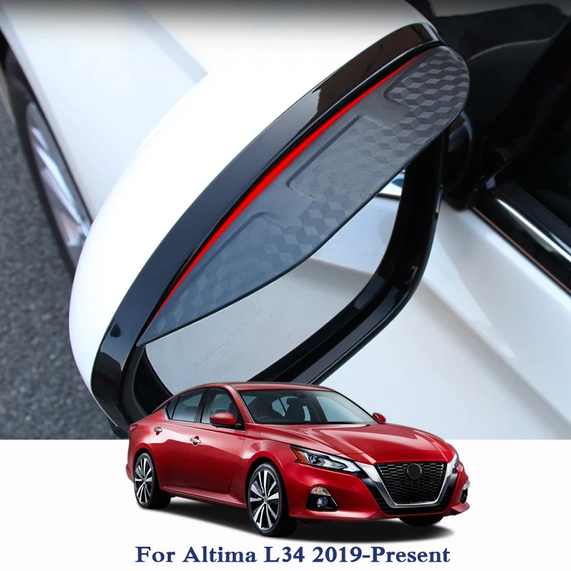 QCBXYYXH для Nissan Altima L34 2019 автомобильный Стайлинг карбоновый дождь щит зеркала