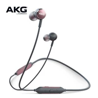 100 authentic new akg y100 wireless bluetooth 4 2 in ear headset hanging neck magnetic for music sports with mic earphones