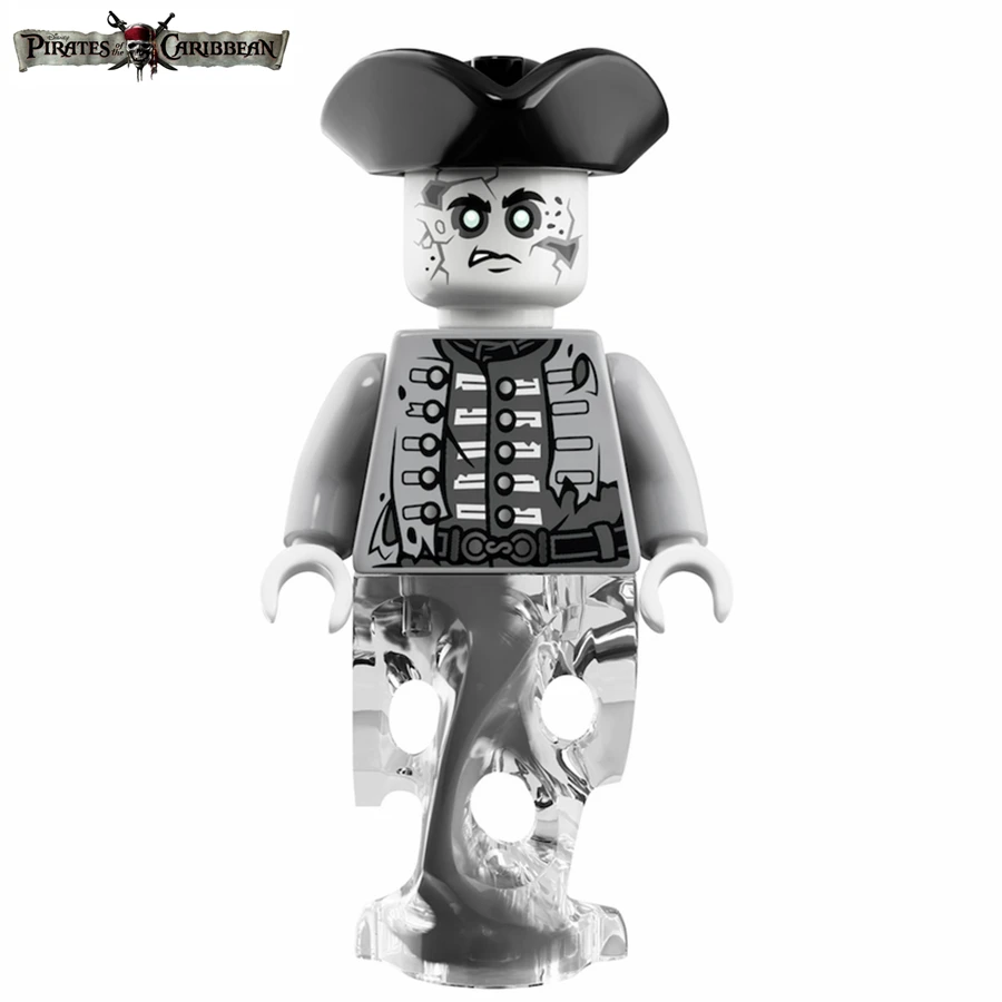 Одиночная распродажа пираты из Карибского моря Сантос Джек Воробей фигурки