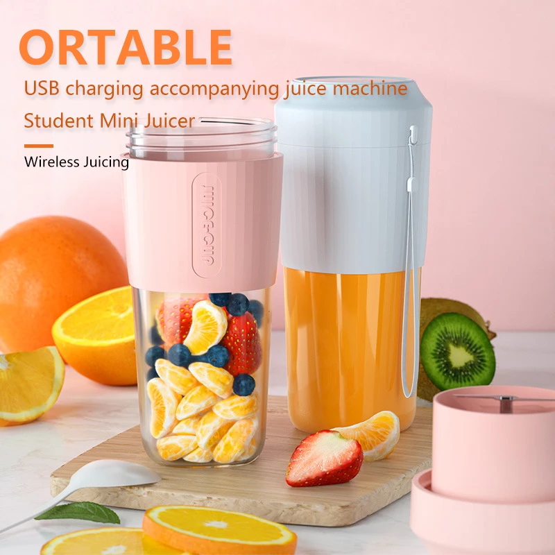 

EZSOZO 300 мл соковыжималка мини блендеры ручной фрукты блендер для молочных коктейлей Электрический Портативный большой Ёмкость бытовой Прис...