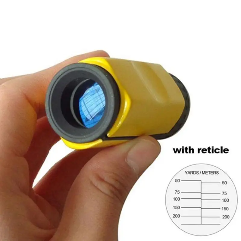 

Golf Telescope With Scale 6x16 Single-tube Golf Metal Sports Telescope And Portable Outdoor Compact Ranging O9A5