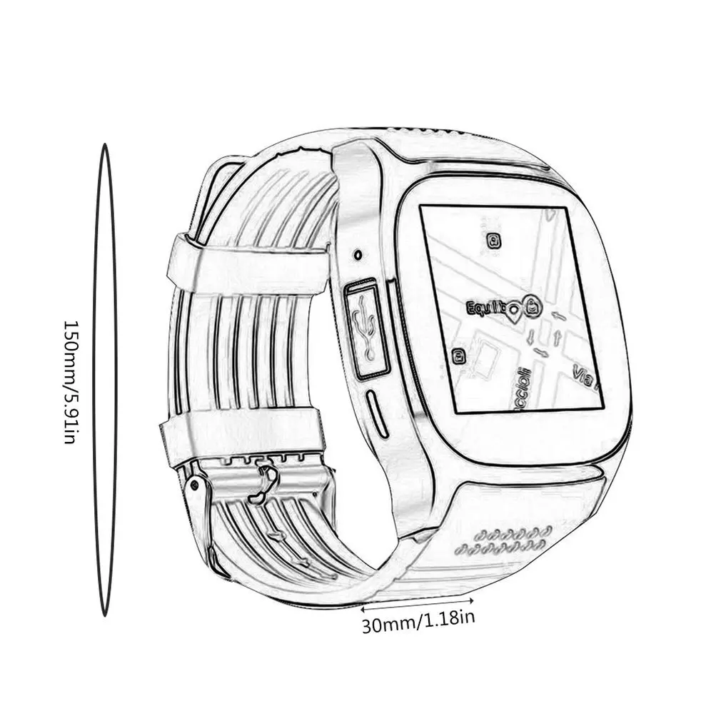 Stepfly T8 Bluetooth Смарт часы с камерой Facebook Whatsapp поддержка SIM TF карты вызова Smartwatch для
