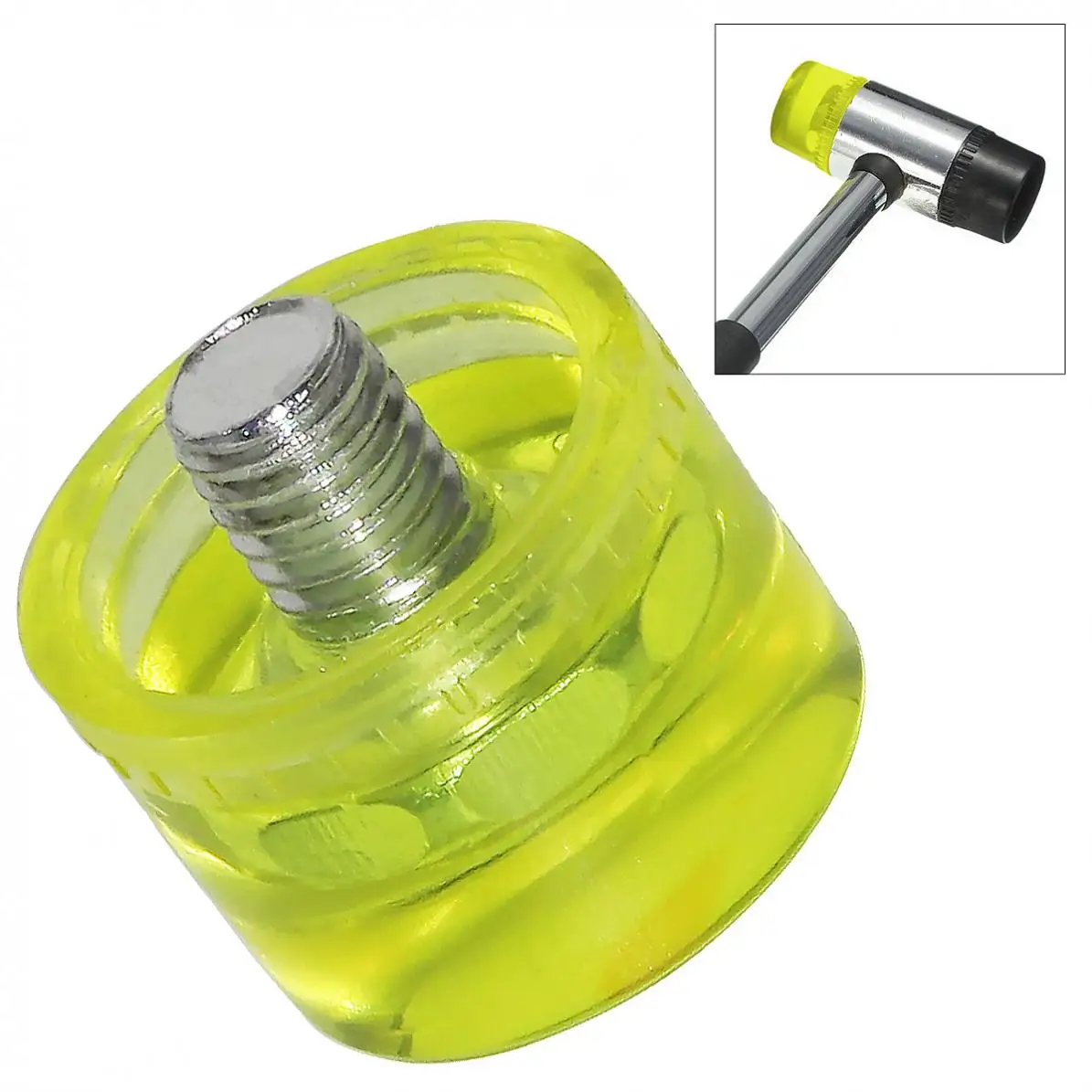 25 мм мини резиновый молоток с двухсторонним двусторонним стеклом оконные бусины