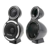 car audio modified three way tweeter 3 5 midrange speaker combination kit treble with aluminum boxes support shell stand base