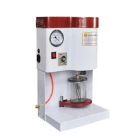 dental lab equipment negative pressure vacuum mixer vibrating investment materials