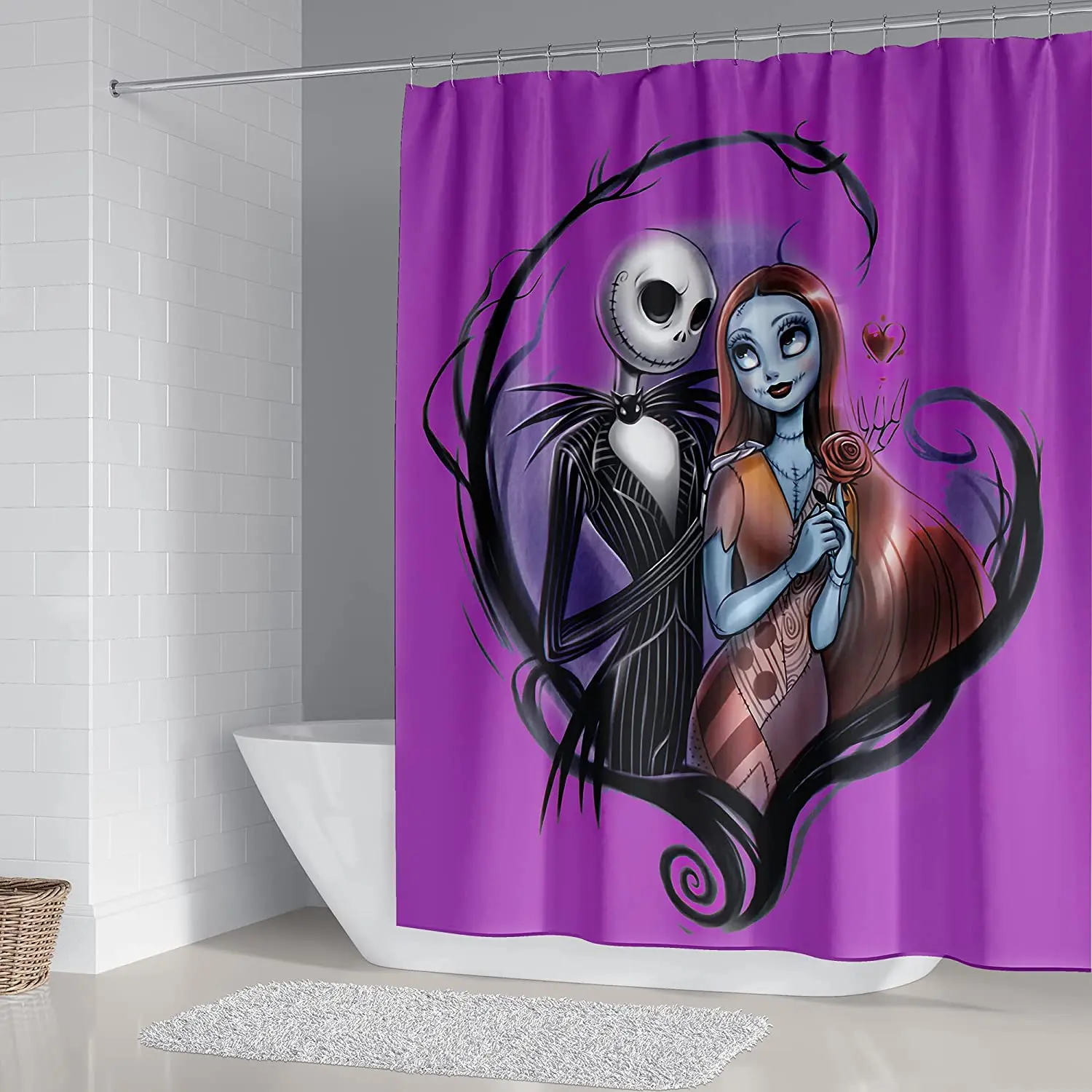 4 шт. декоративные занавески Кошмар перед Рождеством | Дом и сад