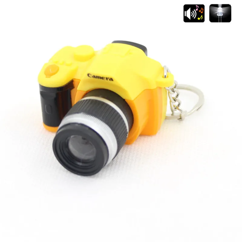 Yellow Новая мода 1 шт Супер милые мини куклы аксессуары SLR камеры для детей подарок - Цвет: Yellow