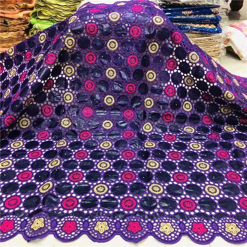 Африканская богатая ткань базин африканская кружевная свадебная брод 5 ярдов