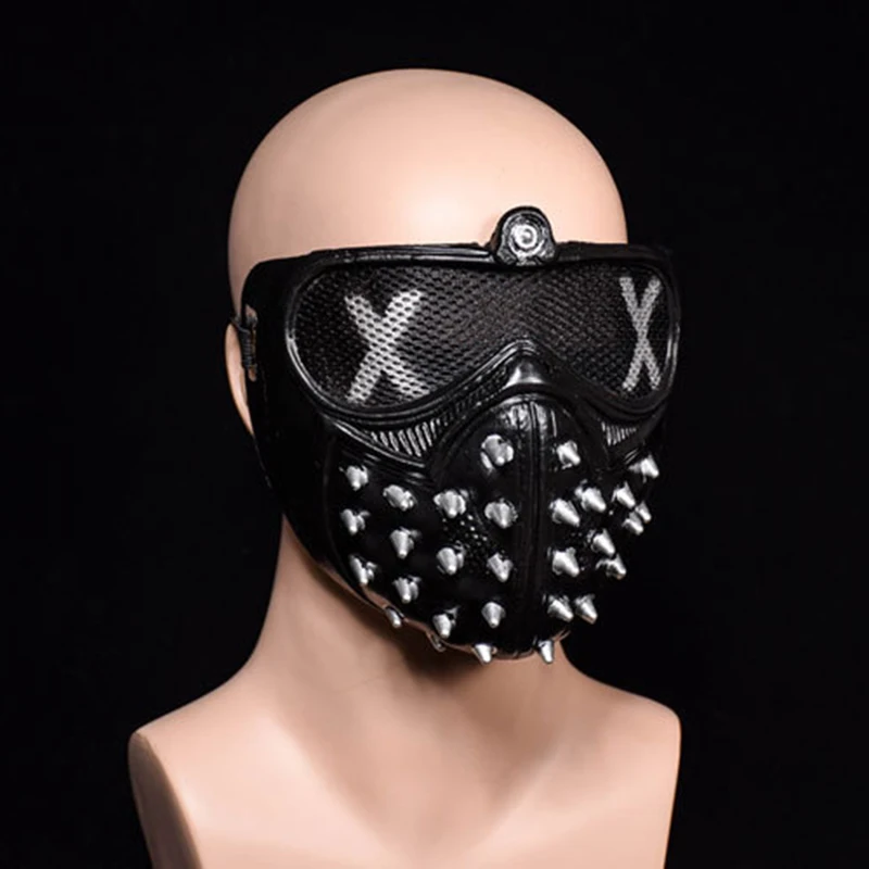 Хэллоуин дьявол Cos аниме сценическая маска призрак шаги Улица Заклепки Смерти