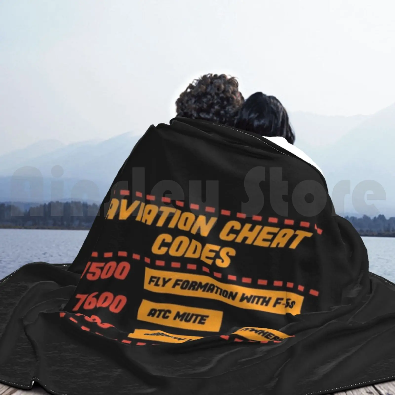 Авиационные Чит-коды для Einen Piloten графическое одеяло дивана кровати путешествия