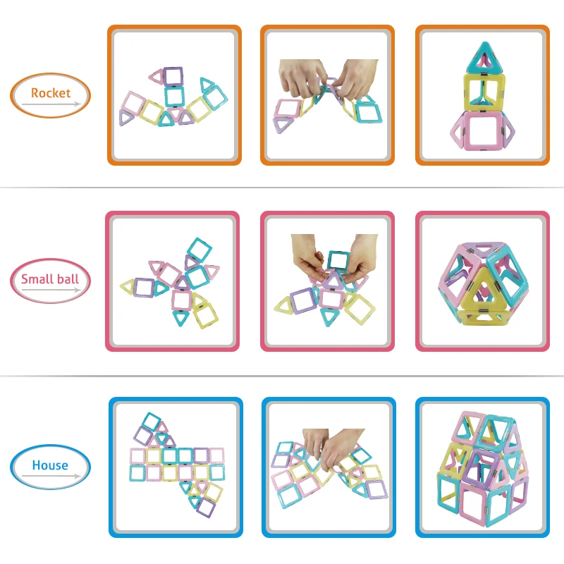 Магнитные блоки дизайнерский конструктор магнитный автомобиль магнитные