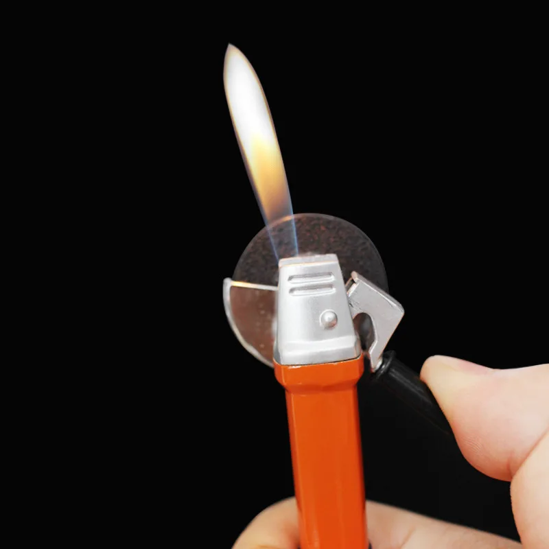 

Creative Mini Circular saw Shaped Lighter Butane Refillable Lighters Nice Funny Gift