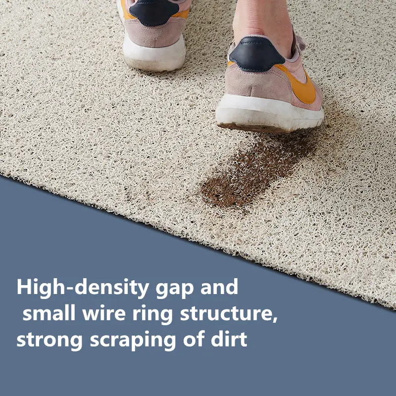 Мультяшный Коврик для двери с собакой из ПВХ забавные коврики входной