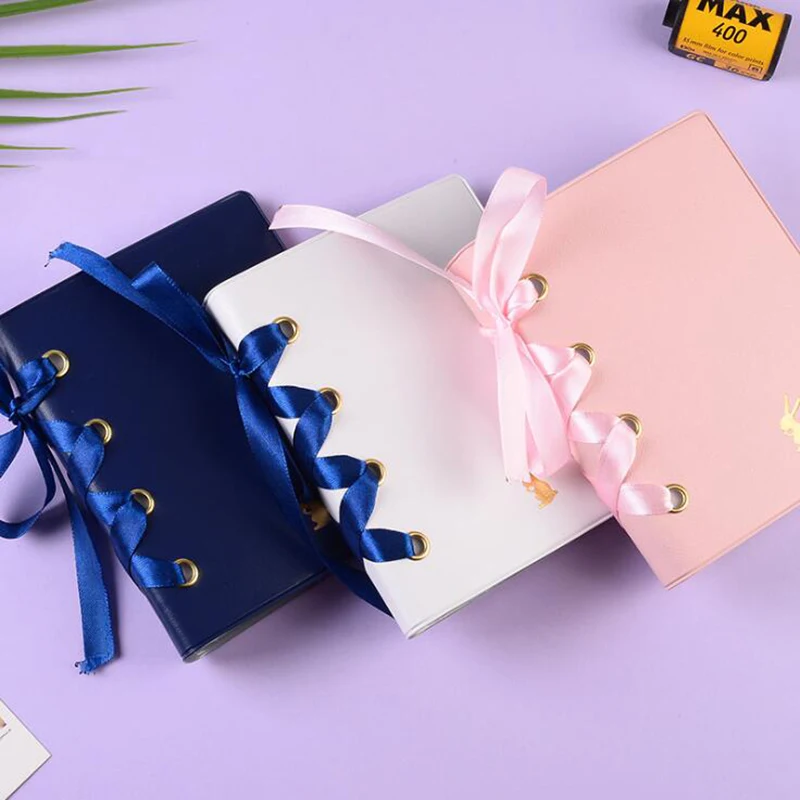 3 дюйма 64 кармана держатель для детского фотоальбома в стиле банта альбом