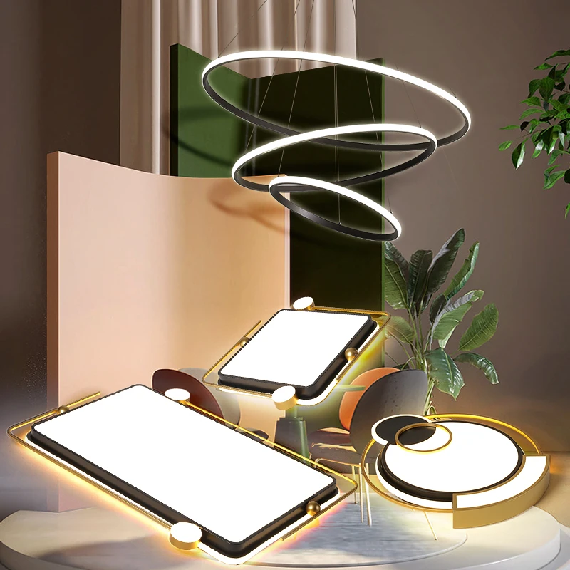 

Modern Design LED Chandelier Ceiling Light For Bedroom Kitchen Bright New Style Ceiling Lamp Living Room Dining Room Studyroom