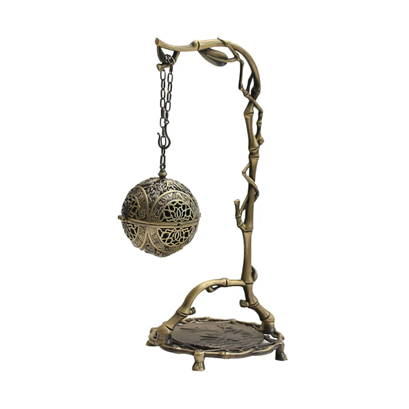 

TTLIFE Chinese Dragon Hanging Backflow Incense Burner Home Air Purification Bronze Incense Burner Holder Decorations for Home