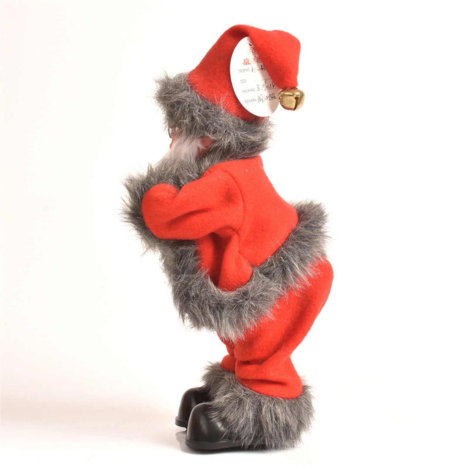 Рождественская электрическая игрушка Санта-Клауса динамичная музыка украшение