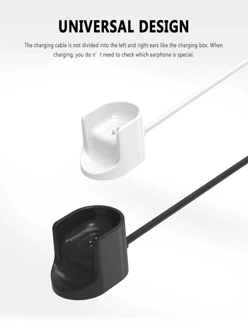 Usb зарядный док-кабель для Xiaomi Airdots Молодежная версия Redmi Airdots зарядное устройство Замена портативный мини-Чехол