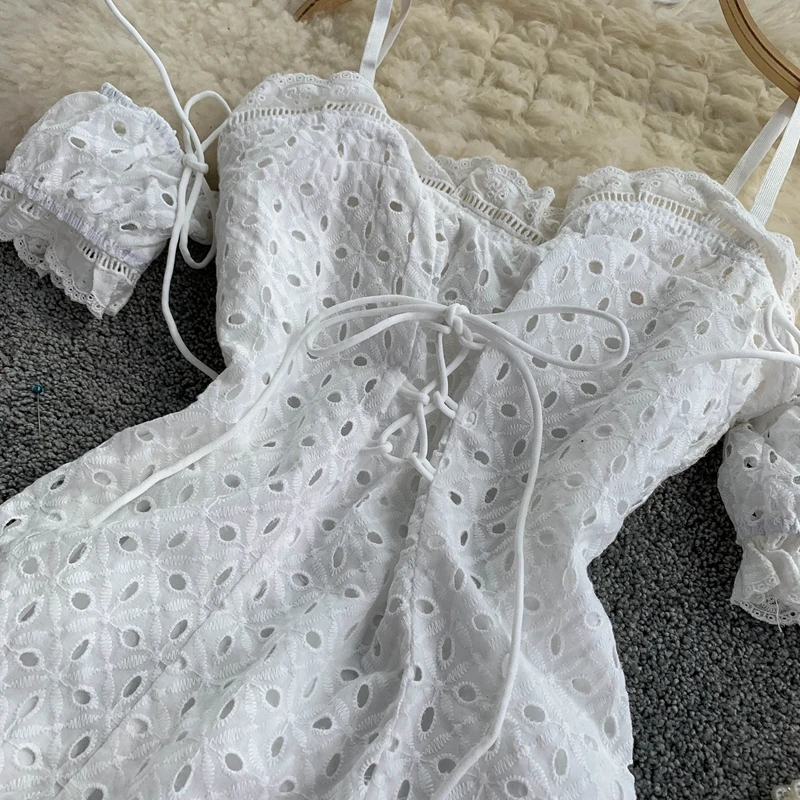 Женское кружевное платье с открытой спиной и DIOSA VIDE 2020 | Женская одежда